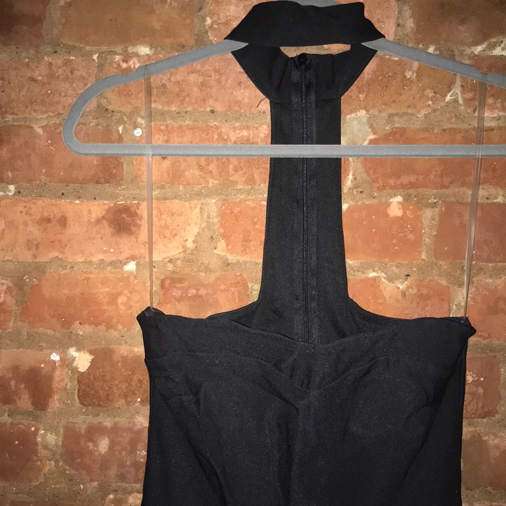 Black stretchy jumpsuit - Picture 3 of 6